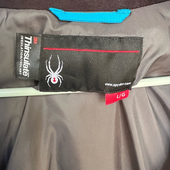 Spyder men’s Winter Jacket Blue size large - Picture 5 of 6